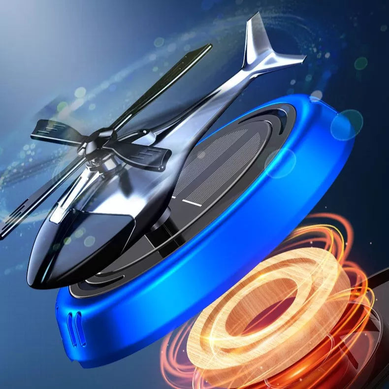 Solar Powered Helicopter Air Freshener
