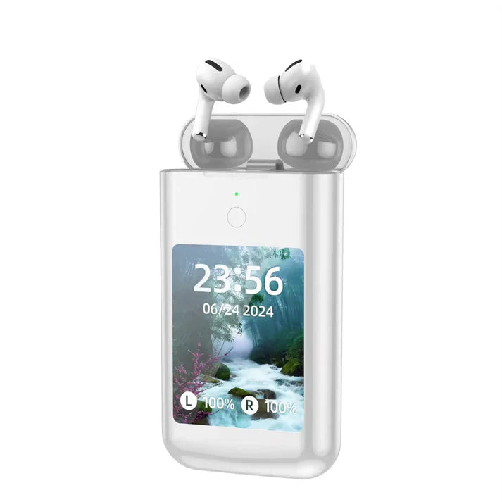 AirPods Pro Max+ — 2.8" HD Screen & 8000mAh Power Bank